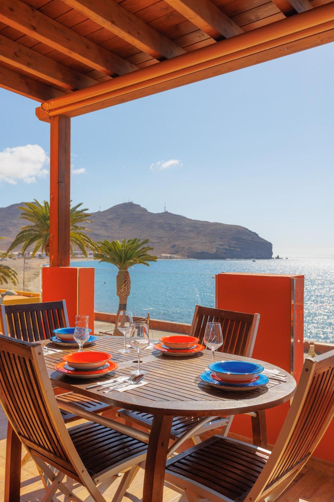 Los Marineros Apartment Gran Tarajal Bagian luar foto