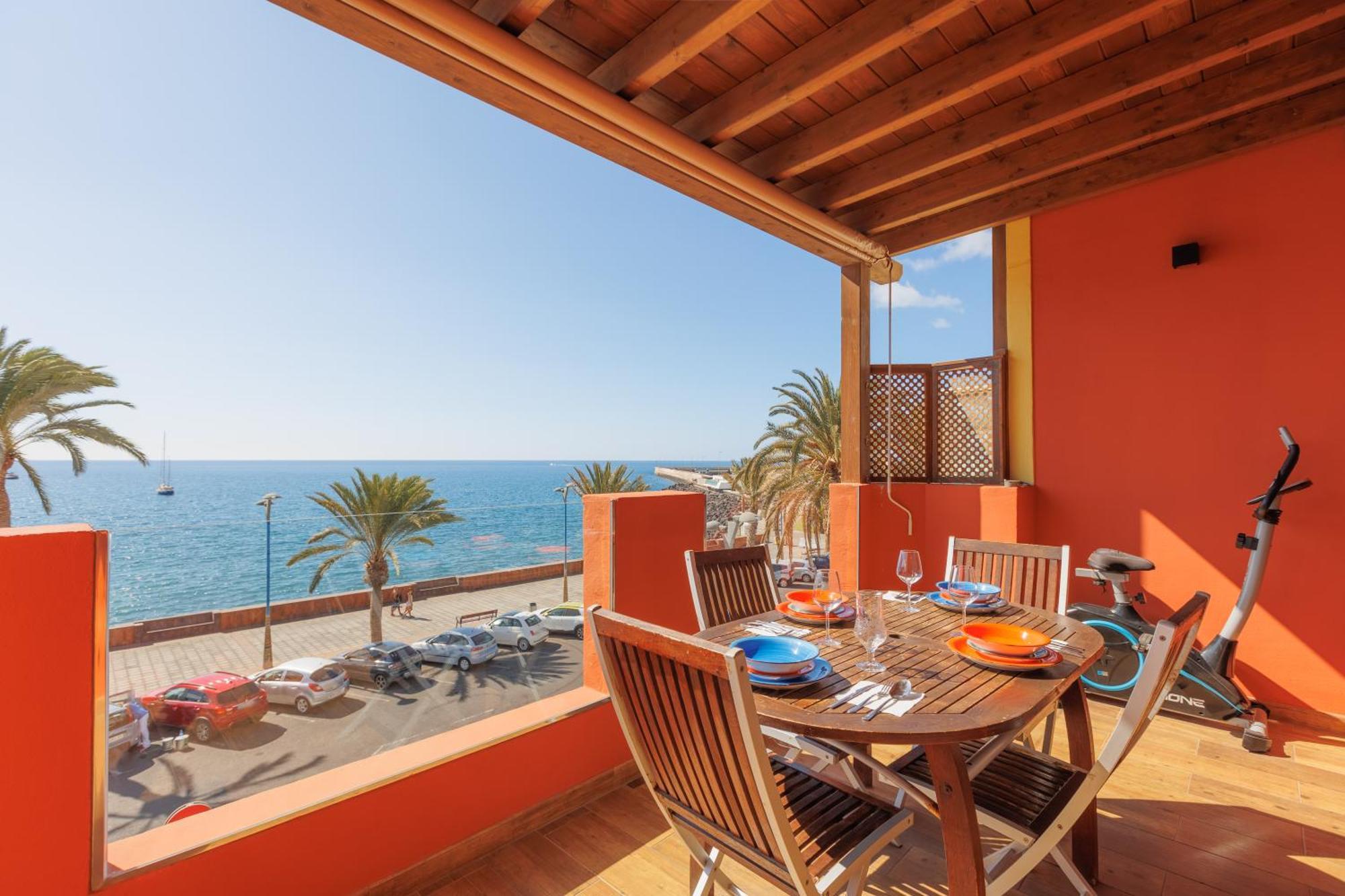 Los Marineros Apartment Gran Tarajal Bagian luar foto