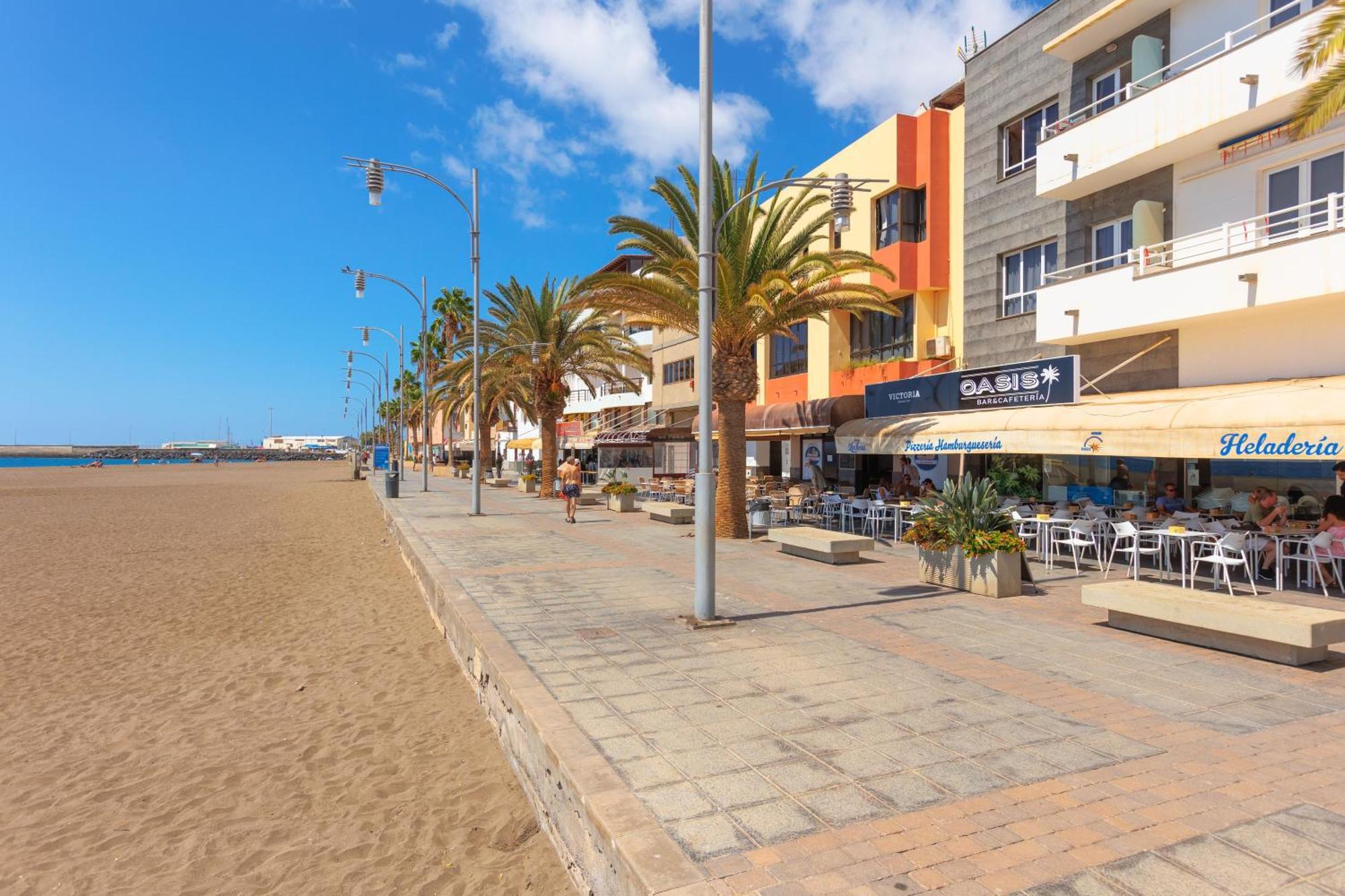 Los Marineros Apartment Gran Tarajal Bagian luar foto