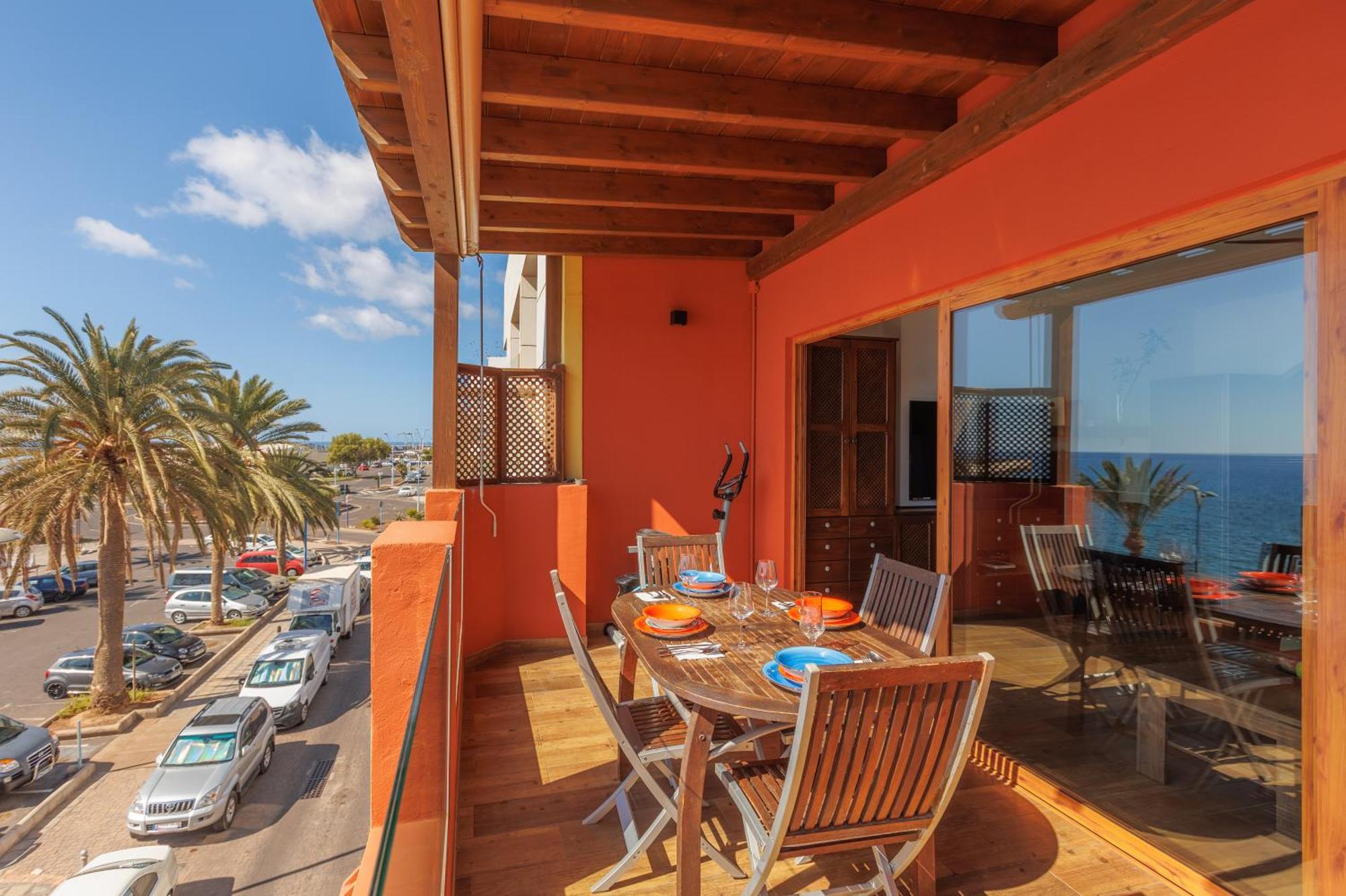 Los Marineros Apartment Gran Tarajal Bagian luar foto